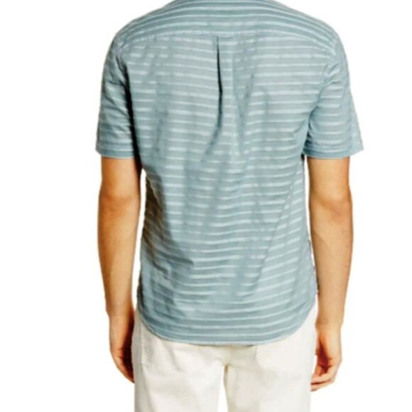 ✨ Johnnie-O Raleigh Hangin’ Out Stripe Short Sleeve Button Down Shirt ✨ - Picture 3 of 10